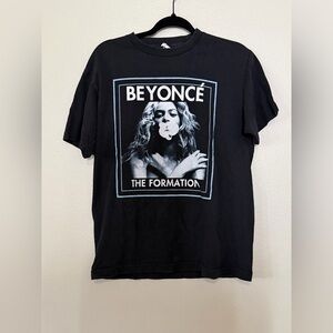 Beyonce Formation World Tour 2016 Shirt - 2016 Tour Dates - Medium  Double Sided
